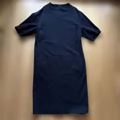 DRESSTERIOR ブラック 半袖 ワンピース 38のサムネイル