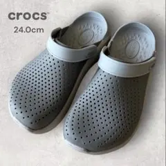 crocs LiteRide クロックス ライトライド 24.0cm グレーのサムネイル