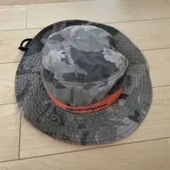 Champion キッズ ハット 迷彩柄 オレンジ
