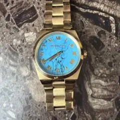 MICHAEL KORS MK-5894 ゴールド ターコイズ文字盤 レディースのサムネイル