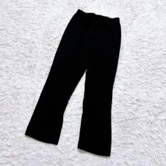 【c9795】 ✨新品✨カジュアルパンツ　ブラック　ウエストゴム　部屋着のサムネイル