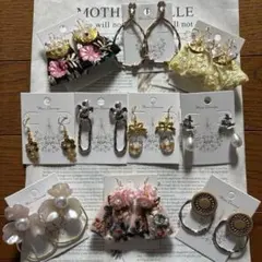 ハンドメイドピアスまとめ売りNO. ②10点1個150円