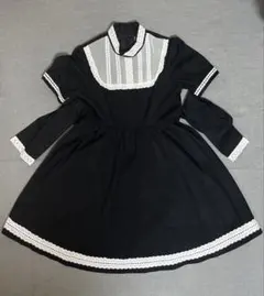 CATHERINE COTTAGE ブラックワンピース 150