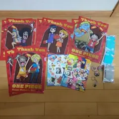 ONE PIECE クリアファイル　シール　その他