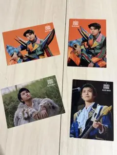 Mrs. GREEN APPLE ミュージシャン フォトカード若井滉斗4枚セット