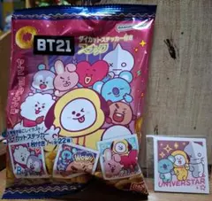 BANDAINAMCO BT21 スナック　ダイカットステッカー　追加１枚
