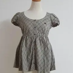 ☆BURBERRY LONDON BLUE LABEL☆パフスリーブトップス美品
