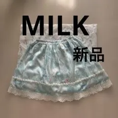 MILK フレアスカート ペガサス柄 ライトブルーのサムネイル