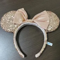 ミニーカチューシャ ピンクゴールド