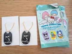 バツマル　バッドばつ丸　アクリルキーホルダー　サンリオ　アクリル　バツマルくん