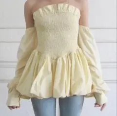 新品 THE TOÉ thetoe Paulus Top ブラウス ザトゥ - メルカリ