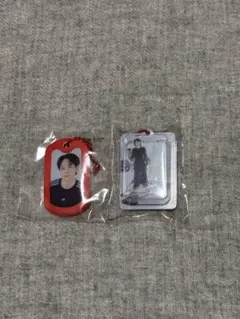 JO1 豆原一成 ドッグタグ ミニアクスタカプセルトイ ガチャ
