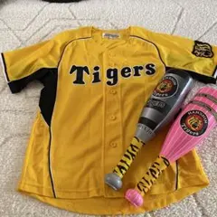 阪神タイガース ピンク ユニフォーム メガホン カチューシャ - メルカリ