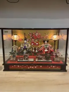 雛人形 親王飾り ケース入り 寿光作のサムネイル