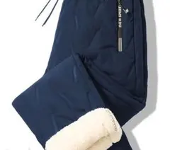 裏起毛　防寒厚手カジュアルパンツ　2着　サイズM