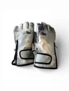 キッズスキー・スノーボード用グローブ サイズ140 グレー　美品