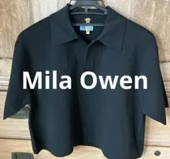 Mila Owen ブラック ポロニット　サイズ0