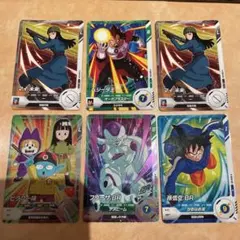 ドラゴンボールスーパーダイバース　6枚セット