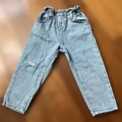 zarakids 98 2-3歳 ダメージデニム