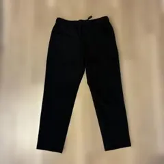 無印良品　ブラック イージーパンツ L