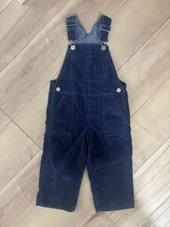 値下げ！baby gap オーバーオール　ゴーデュロイ　ネイビー
