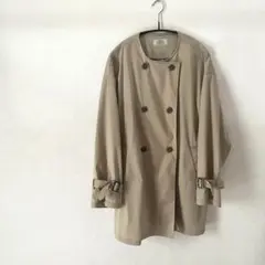 ジャーナルスタンダード　レリューム　relume トレンチコート　ベージュ