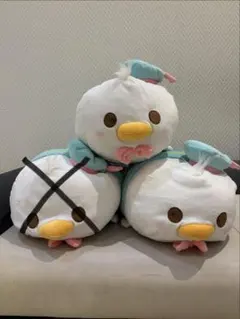 ディズニーストア 夏祭りくじ ツムツム特賞ドナルド ぬいぐるみ2個 ※バラ売り可のサムネイル