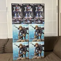 ゼルダの伝説 FIGURIZMA α リンク　と　機動戦士ガンダムセット　7体