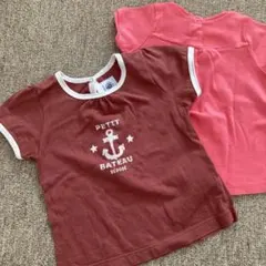 プチバトー♡Tシャツ2枚セット　18m/81cm