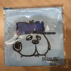 スヌーピー ポーチ 水色