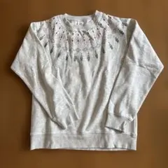 【devirock】刺繍デザイン トレーナー 160