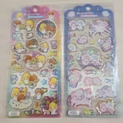 キキララ　リトルツインスターズ　ジェリードロップシール　正規品　2点セット