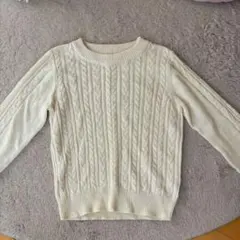 earth music&ecology ニット レディース アイボリー