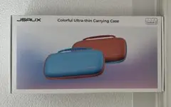 【JSAUX 】Switch2専用設計 カラフル超薄型キャリングケース ブルー