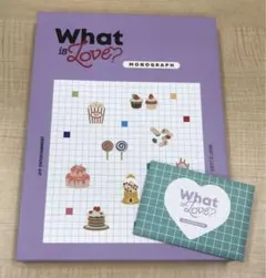 ❶ TWICE What is Love? モノグラフ トレカ付き