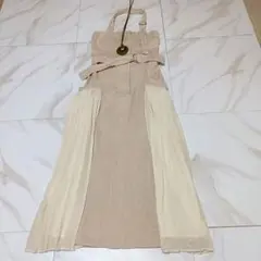 MURUA　ムルーア　F　ジャンパースカート　ワンピース　プリーツ　ジャンスカ