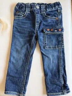 【美品】ダブルビー デニム　90 パンツ　ジーパン　ズボン