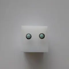 ストーンマーケット　ラリマー シルバー925 ピアスのサムネイル