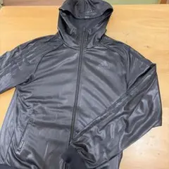 adidas ジャージ 上下セット ブラック メンズサイズM