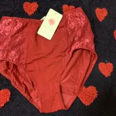 レースサイドパネル レッドショーツ