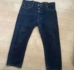 Levi's ストレートデニム 30インチ ダークブルー