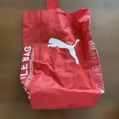 PUMA エコ素材 トートバッグ レッド
