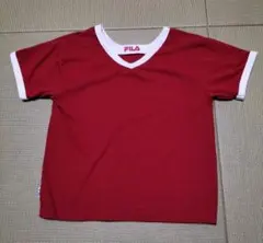 FILA リンガーTシャツ レッド 160のサムネイル