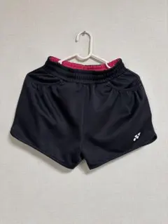 ヨネックスブラック ショートパンツハーフパンツ短パンソフトテニスバトミントンS