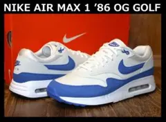 新品 NIKE エア マックス 1 86 OG ゴルフシューズ 27.5cm　併のサムネイル