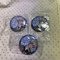 〖新品未開封〗イブラヒム 缶バッジ3個セット くら寿司×にじさんじ ビッくらポン