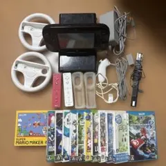 Wii u本体とソフトたくさん(ジャンク扱い) バラ売り不可