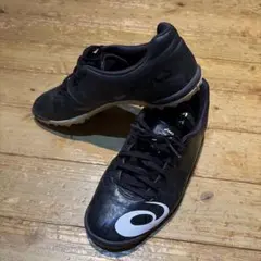 asics TST708 フットサルシューズ 24.5cm 39サイズ　黒　白