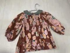 お値下げ/bonjour 4y チュニック　ワンピース