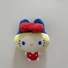 ハローキティ ×まめっち　マスコット ぬいぐるみ